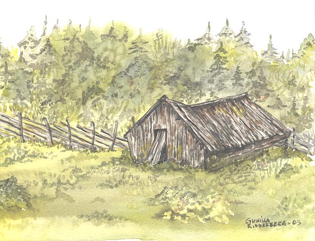 A Swedish barn