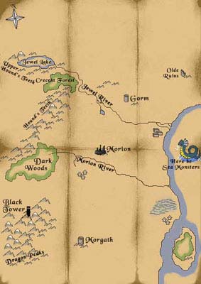Map-Dark Crystal Realm, The First Knight 