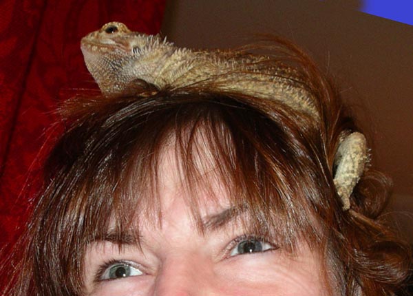 Min nya hatt. Foto Gunilla �